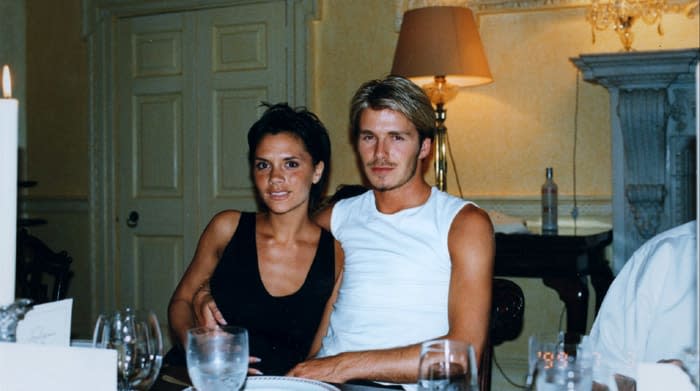 David y Victoria Beckham en la mansión de Andrew Lloyd Webber 