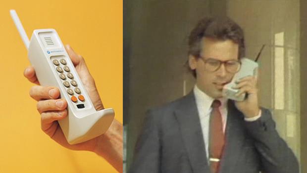 An early design of the Motorola DynaTAC phone, which was introduced in 1983.   / Credit: Motorola
