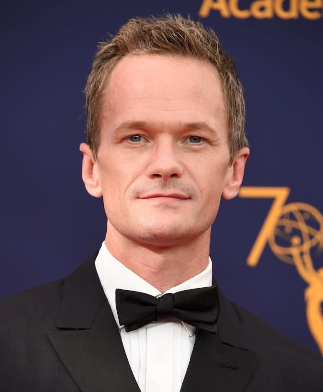 Neil Patrick Harris attends the Creative Arts Emmy Awards at the Microsoft Theater in Los Angeles in 2018. File Photo by Gregg DeGuire/UPI