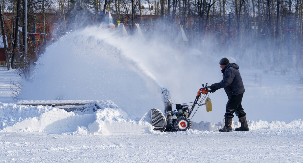 Shop Snow Joe's single-stage snow thrower for under $200.