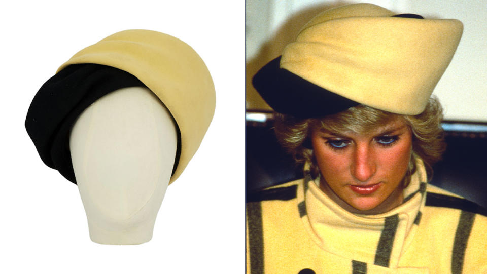 Princess Diana Philip Somerville hat