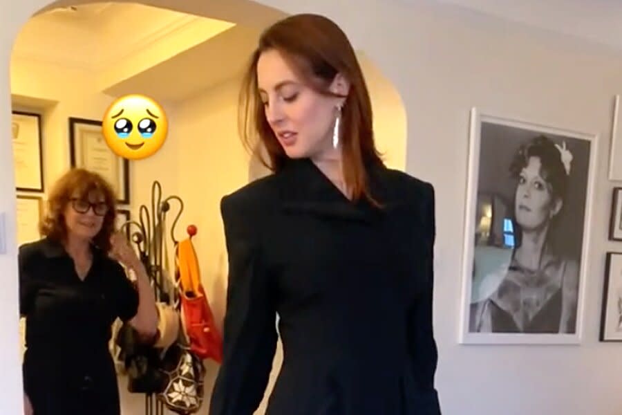 Eva Amurri wears Susan Sarandon's clothes