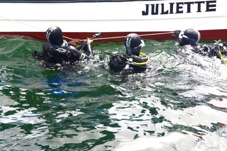 Underwater archaeologist Ibrahima Thiaw scours the seabed off Senegal's Atlantic coast for wrecks of former slave ships