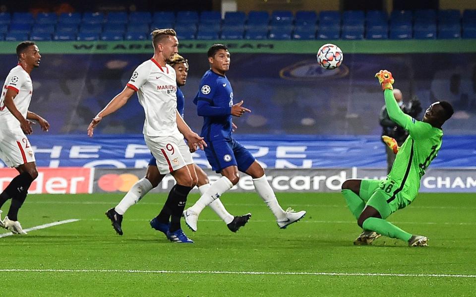 Edouard Mendy replaced Kepa Arrizabalaga in goal - AFP