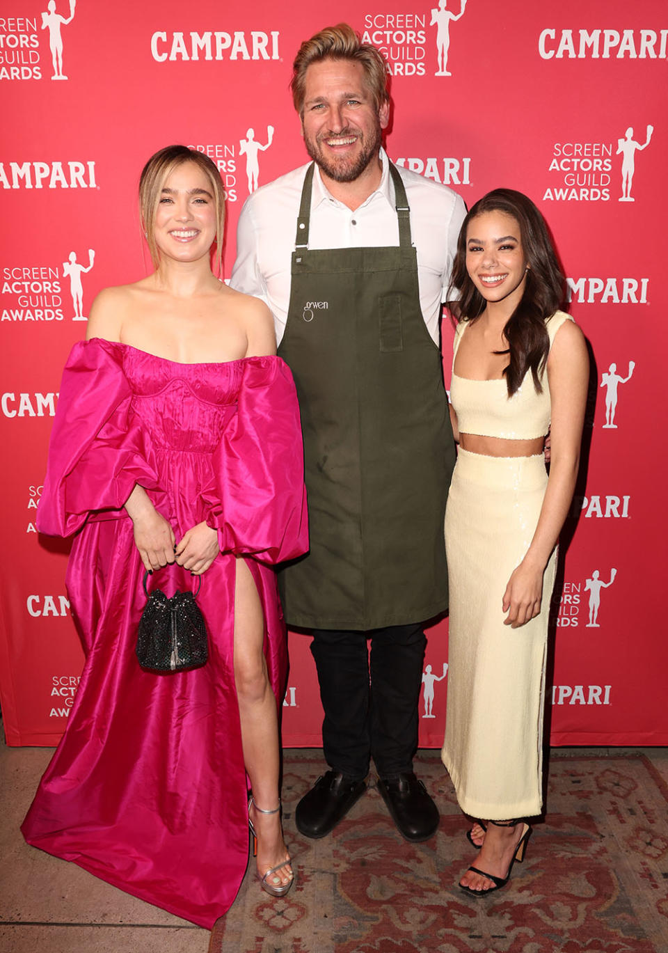 Haley Lu Richardson, Chef Curtis Stone and Antonia Gentry