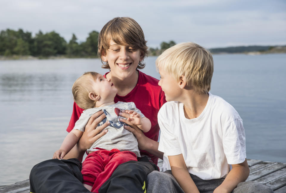 The rise in blended families means we are seeing an increase in age gap siblings. (Getty Images)