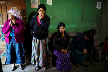 FILE PHOTO: The family of Felipe Gomez Alonzo, a 8-year-old boy detained alongside his father for illegally entering the U.S., who fell ill and died in the custody of U.S. Customs and Border Protection (CBP), is seen at the family's home in the village of Yalambojoch, Guatemala December 27, 2018. REUTERS/Luis Echeverria