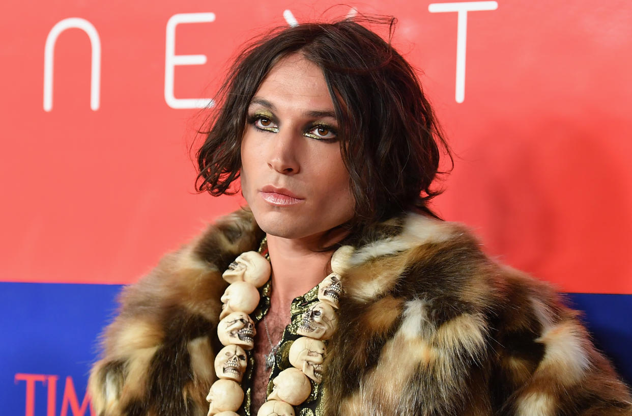 Ezra Miller. (Photo by Angela Weiss / AFP) (Photo by ANGELA WEISS/AFP via Getty Images)