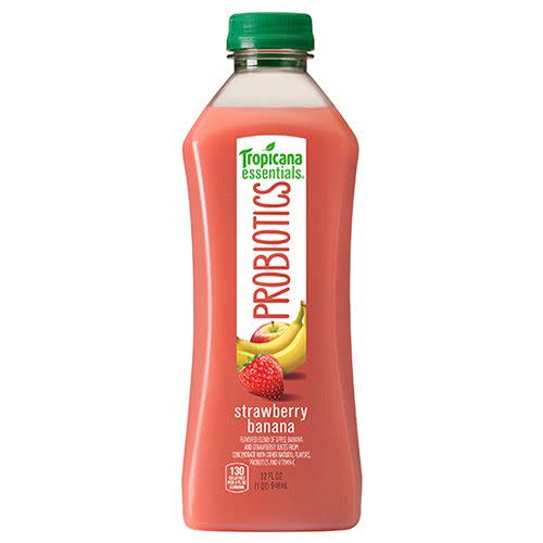 Tropicana Essentials Probiotics Strawberry Banana Juice