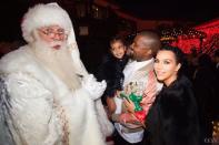 <p>North West might wear Balmain, but that doesn’t mean she’s much different than every other kid. This was very clear when her mother, Kim Kardashian West, posted a picture on her app of the toddler meeting Santa Claus at Kris Jenner’s annual Christmas Eve party. North’s face says it all: pure joy. <i>Photo: <i><a href="https://www.kimkardashianwest.com/behind-the-scenes/541-kim-kardashian-christmas-eve-party/" rel="nofollow noopener" target="_blank" data-ylk="slk:John Hong/kimkardashianwest.com;elm:context_link;itc:0;sec:content-canvas" class="link ">John Hong/kimkardashianwest.com</a></i></i></p>