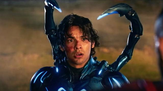 Blue Beetle' Trailer Pits Jaime Reyes Against Carapax And Victoria Kord