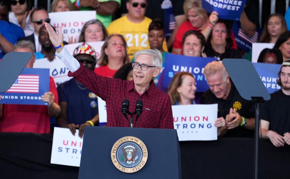 Tony Evers is seeking a second term as Wisconsin's governor.