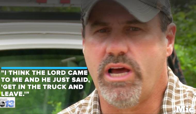 This Tow Truck Driver Says God Told Him to Abandon a Bernie Sanders Supporter on the Road