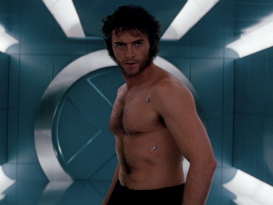 Hugh Jackman as Wolverine in "X-Men."