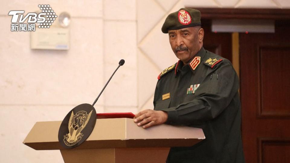 蘇丹軍方首領布爾漢。（圖／達志影像路透社）