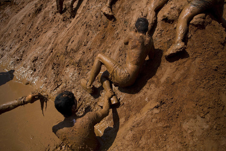 The Mud Day in Israel