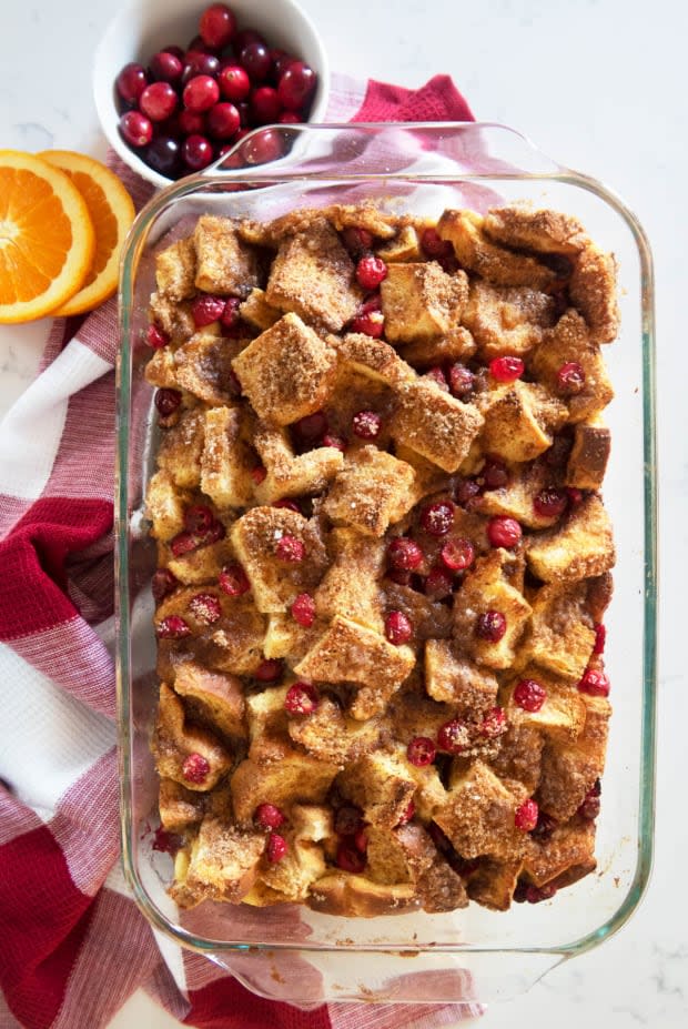 <p><a href="https://weekendcraft.com/recipes/cranberry-orange-overnight-french-toast/" rel="nofollow noopener" target="_blank" data-ylk="slk:Weekend Craft;elm:context_link;itc:0;sec:content-canvas" class="link ">Weekend Craft</a></p>