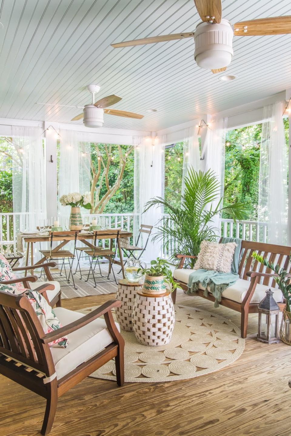 bright open sunroom