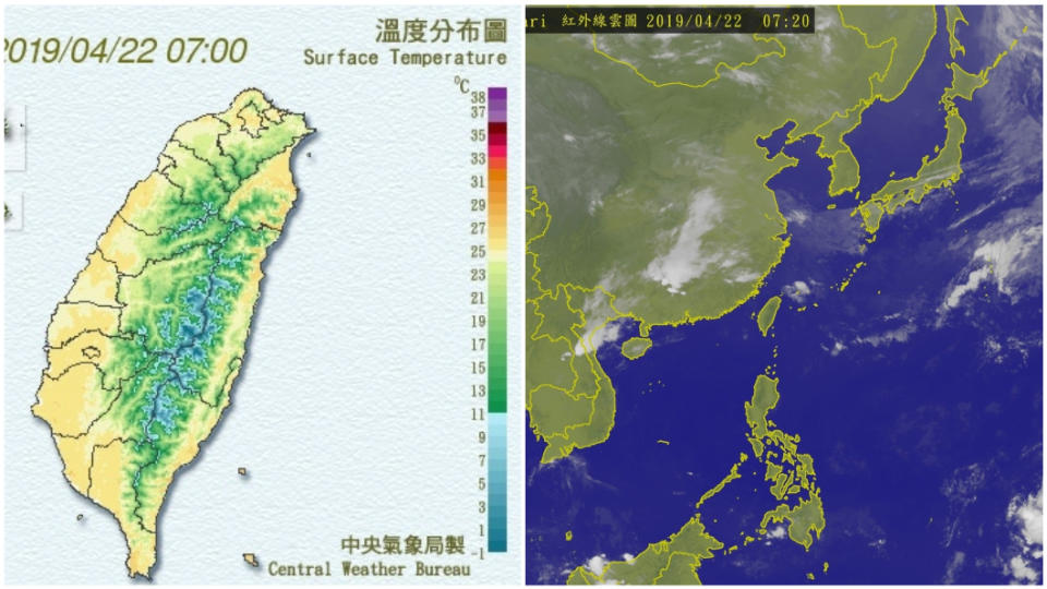 圖／中央氣象局