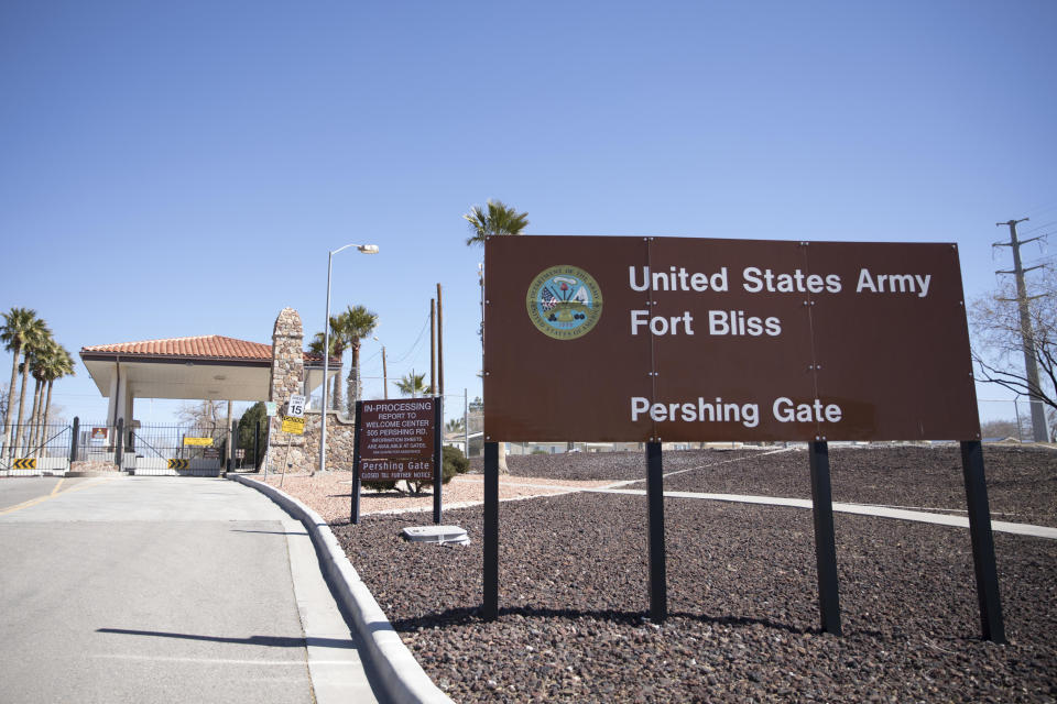 The U.S. Army Fort Bliss base stands in El Paso, Texas, U.S., on Tuesday, Feb. 12, 2019. / Credit: Bloomberg