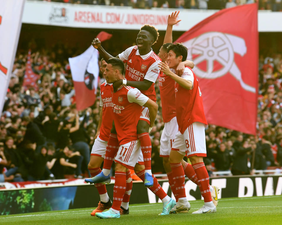 Los talentos jóvenes y la buena gestión de Arteta han dado al Arsenal una nueva cara. (Foto por David Price/Arsenal FC via Getty Images)