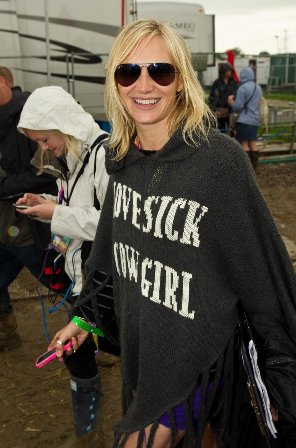 Whiley is the BBC’s main presenter at the festival on Worthy Farm in Somerset (Getty Images)