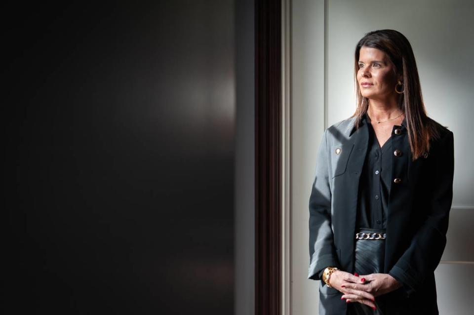 City attorney Amy St. Pe’ stands for a portrait at City Hall in Moss Point on Dec. 14, 2023. Rory Doyle/The New York Times