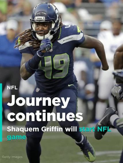 Shaquem Griffin will start NFL game