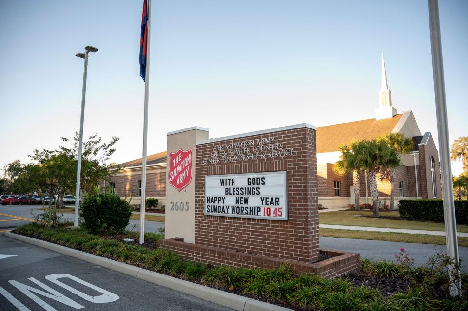 The Salvation Army in Leesburg runs a food pantry and a hot breakfast giveaway to people in need every weekday morning. [Cindy Peterson/Correspondent]
