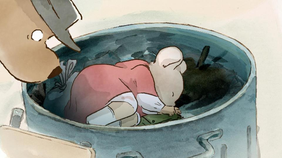 This image released by Studiocanal shows a scene from the film, "Ernest and Celestine." (AP Photo/Les Armateurs-Studiocanal)