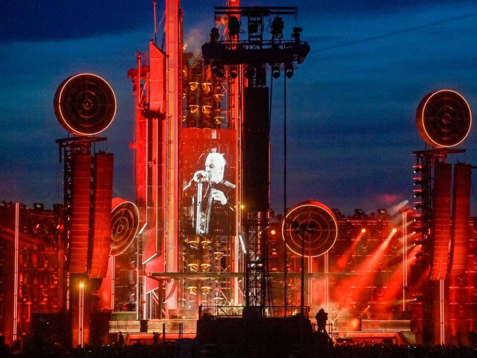 Das Rammstein-Konzert in Leipzig musste unterbrochen werden. (Bild: imago/CTK Photo)