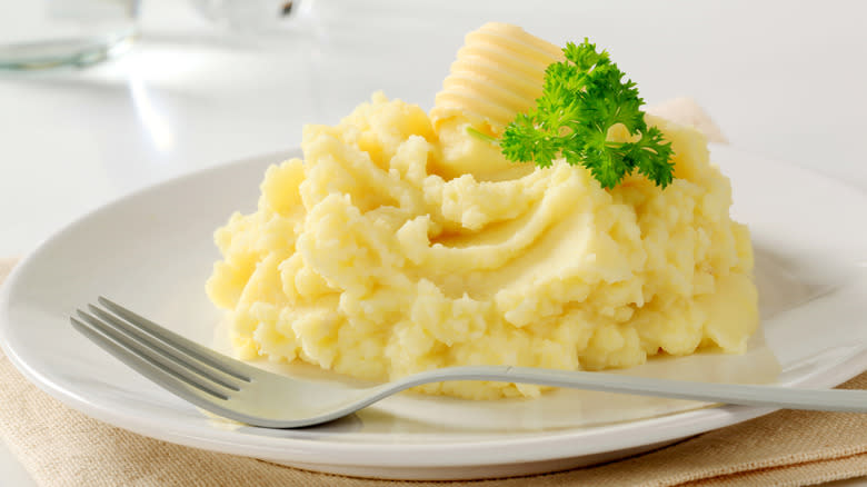 mashed potatoes