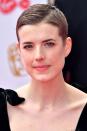 <p>Proving that short hair is always red-carpet appropriate, Agyness Deyn rocked out a Mia Farrow-esque pixie crop at the TV BAFTAs.</p>