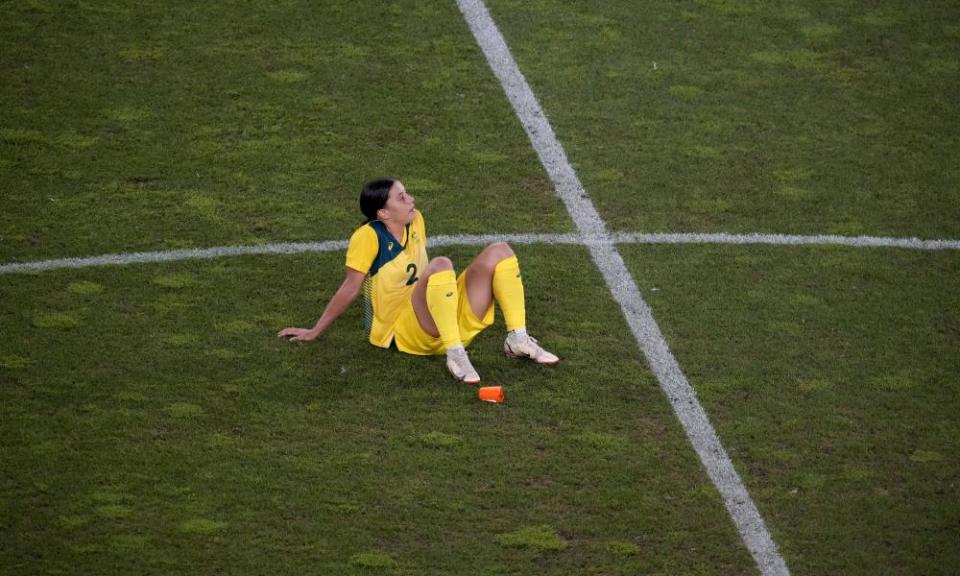 Sam Kerr reflects on Australia’s defeat in Kashima.