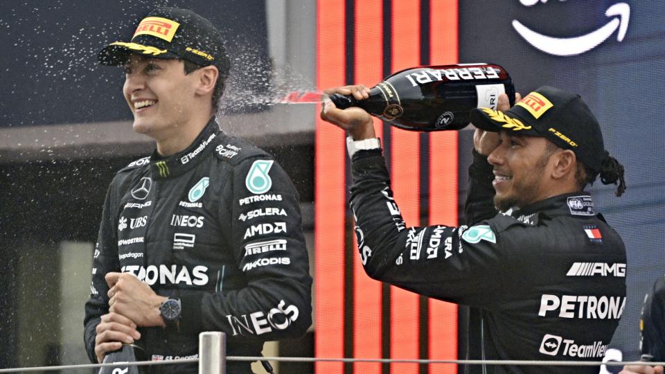 Mercedes has been looking stronger and stronger in recent races. (Javier Soriano/AFP via Getty Images)