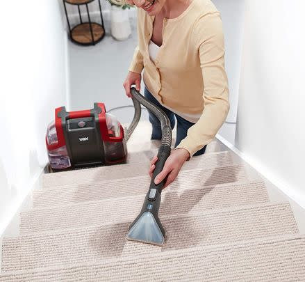 Restore tired and grotty carpets and upholstery with a handy machine