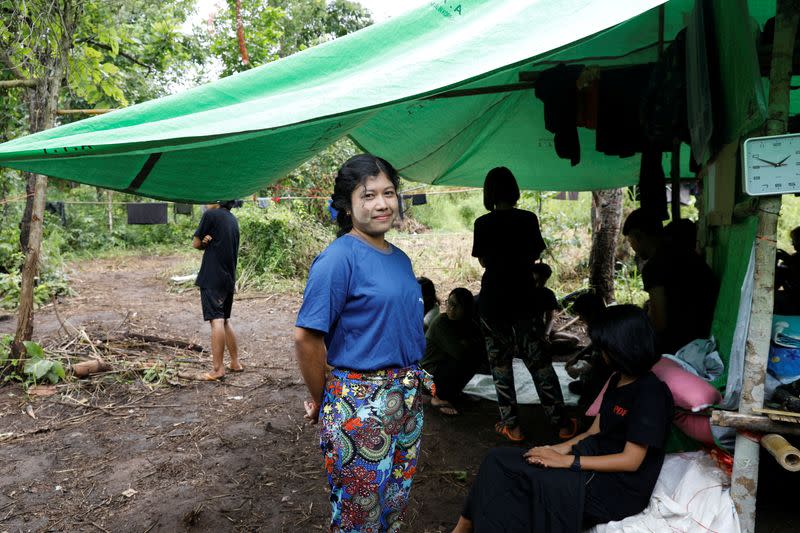 The Wider Image: In Myanmar jungle, civilians prepare to battle military rulers