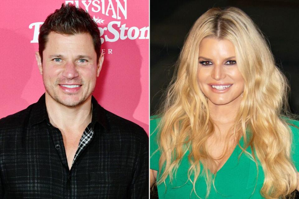 Nick Lachey and Jessica Simpson | Eugene Gologursky/Getty; Bauer-Griffin/GC Images