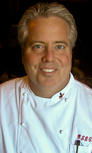 Chef William Bloxsom-Carter, has worked for Hefner for more than 25 years. (Kelly Senyei/Gourmet)