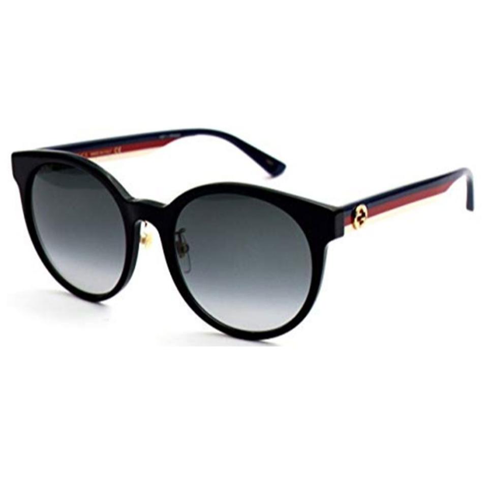 6) Gucci Sylvie & Web Round Sunglasses