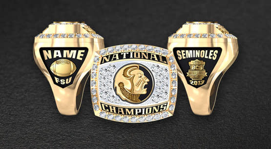 Lot - University of Miami National Champs Gold Ring