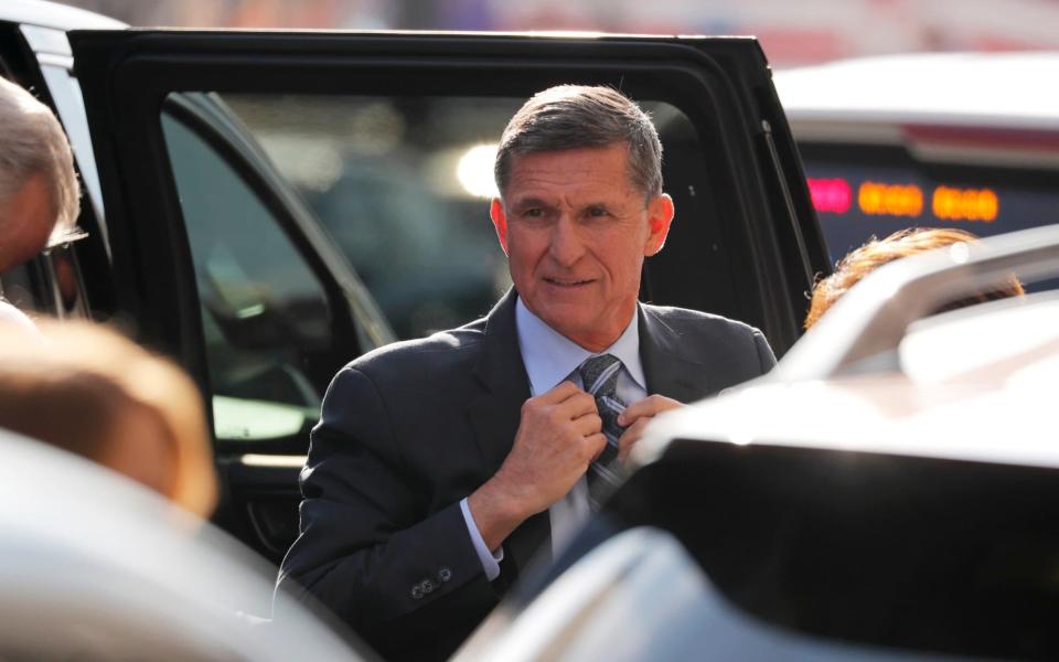 Michael Flynn pleaded guilty to lying to the FBI over his links to Russia - REUTERS