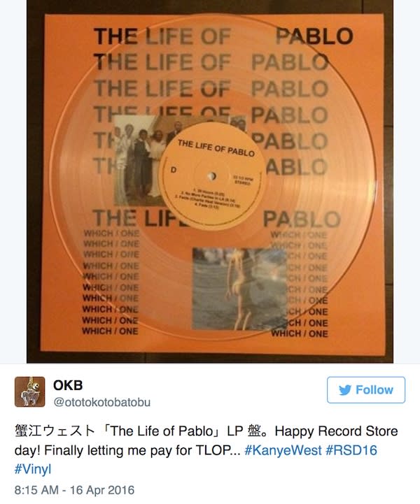 svejsning hval arrestordre Somebody Made Bootleg Vinyl Copies of Kanye West's 'The Life of Pablo'