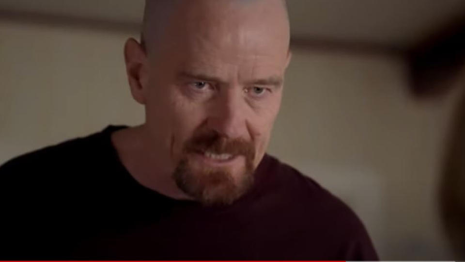 Walt in Breaking Bad.