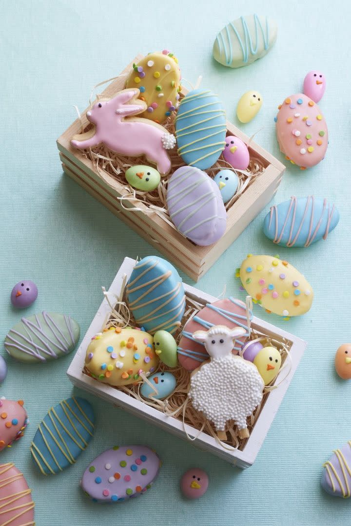 Sugar Cookie Bunnies and Lambs