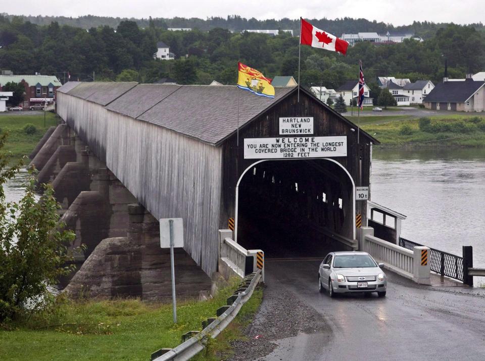 New Brunswick Bridge is the longest covered bridge in the worldRex