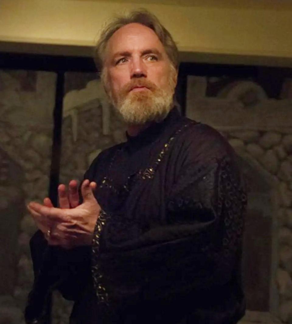 Steve Heise, seen portraying Macbeth, is one of the actors with Monroe County Civic Theater.