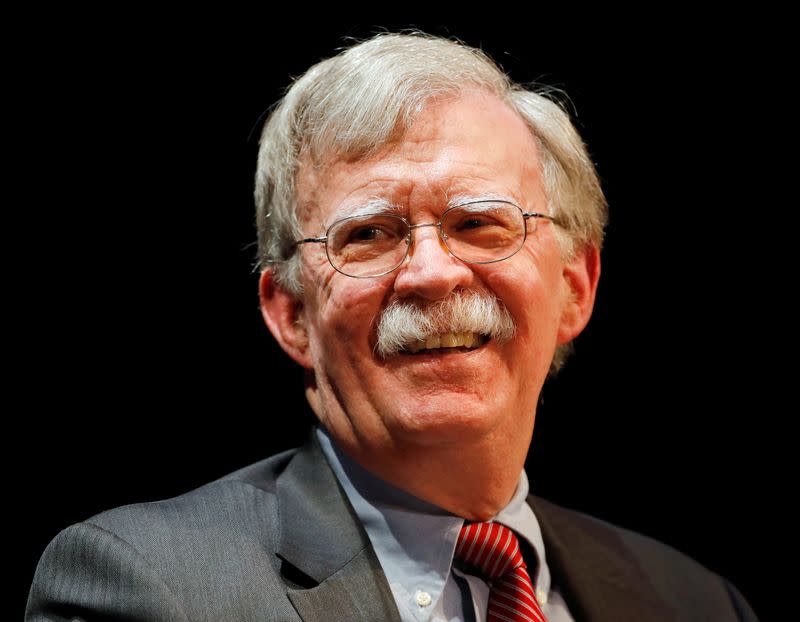 Former national security advisor John Bolton in Durham, North Carolina