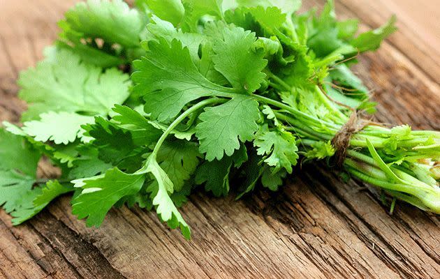 The soapy taste of coriander can be blamed on you genes. Photo: Thinkstock