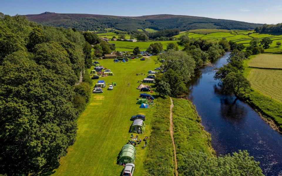 Masons Campsite near Bolton Abbey - Charlotte Graham